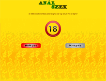 Tablet Screenshot of anal-szex.hu